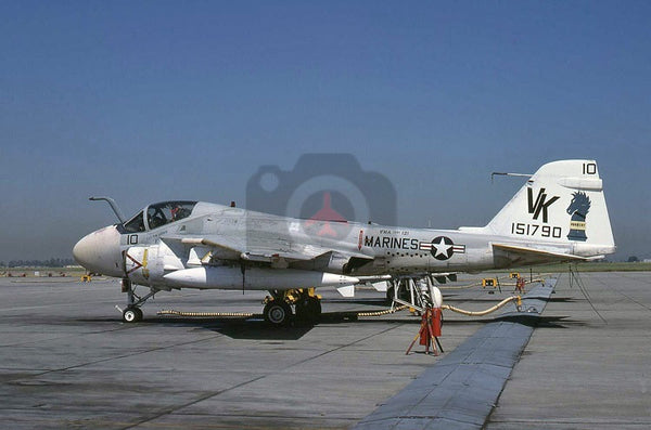151790(VK10) Grumman A-6E, USMC(VMA(AW)121), Santa Ana 1980