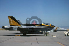 164696(NE300) McDonnell Douglas F-18C, USN(VFA-151), Lemoore 2009, CAG Bird