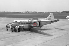 G-ANWZ De Havilland DH114 Heron 1B, Morton Air Services, Guernsey 1965