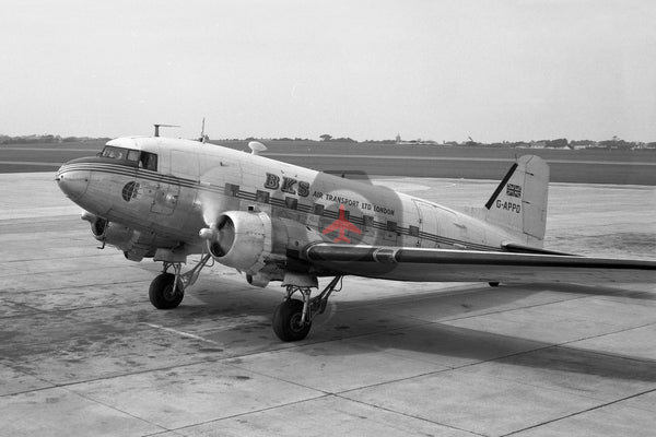 G-APPO Douglas DC-3, BKS, Guernsey 1965