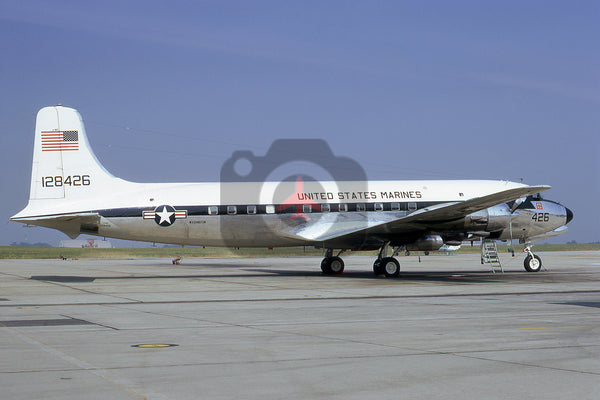 128426 VC-118B, USMC, Andrews 1973