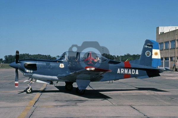 0721(1-A-403) Beech T-34C, Argentine Navy, Punta Indio 2005