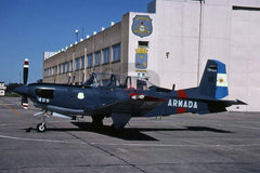 0724(1-A-406) Beech T-34C, Argentine Navy, Punta Indio 2005