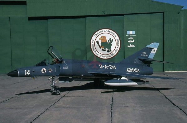 0764(3-A-214) Dassault Super Etendard, Argentine Navy, Bahia Blanca 2005