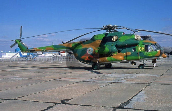 08 Yellow Mil Mi-17, Kazakhstan National Guard, Astana 2014