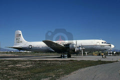 131606(RZ) Douglas C-118B, USN, Davis Monthan 1981