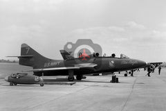 142470(7) Grumman TF-9J, USN 'Blue Angels', Yeovilton 1965