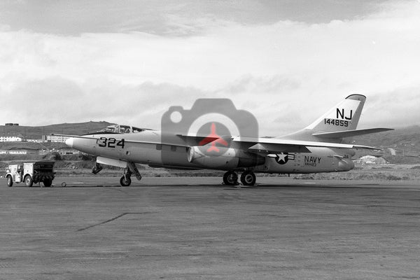 144859(NJ324) Douglas TA-3B, USN(VAH-123), Adak 1966