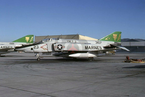 153107(RF23) McDonnell Douglas RF-4B, USMC(VMFP-3), 1979
