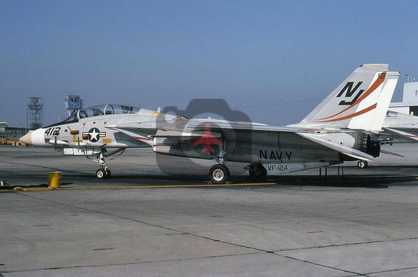 159844(NJ412) Grumman F-14A, USN(VF-124), 1977