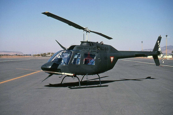 1615 Bell 206B, Mexican AF, Zapopan 2000
