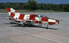 165 Mikoyan MiG-21UM, Croatian AF, Pleso 2007, special colours(right side)