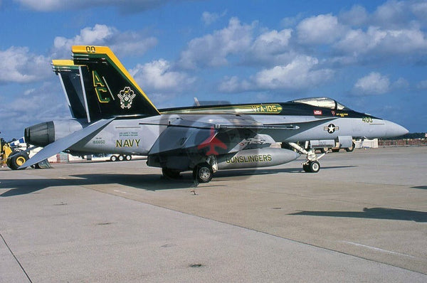 166650(AC400) McDonnell Douglas F-18E, USN(VFA-105), Oceana 2008, CAG Bird