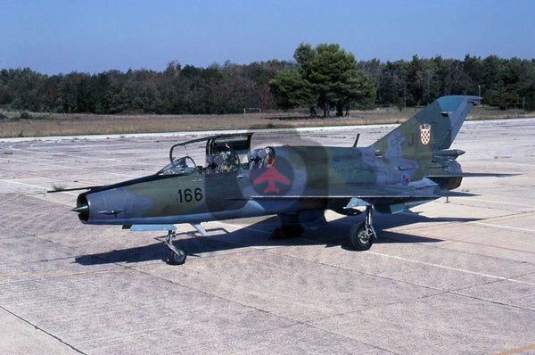 166 Mikoyan MiG-21UM, Croatian AF, Pleso 2007