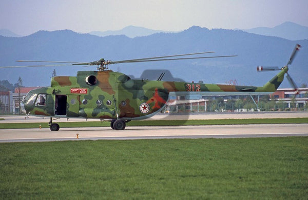 312 Mil Mi-8T, North Korean AF, Wonsan, 2016