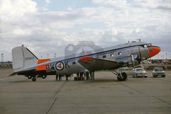 315613(BW-K) C-47, Norwegian AF, Heathrow 1970