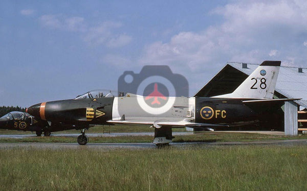 32028(FC28) SAAB J-32 Lansen, Swedish AF, 1984