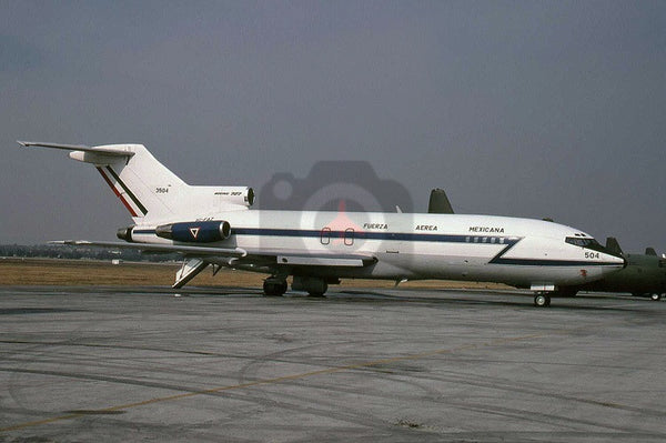 3504 Boeing 727, Mexican AF, Santa Lucia 2000