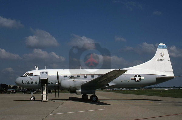 37821 Convair C-131, Kansas ANG, 1987