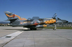 43 Dassault Super Etendard, French Navy, 1997, Tiger scheme