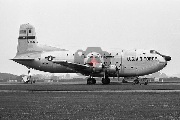 10132 Douglas C-124 Globemaster, USAF, Mildenhall 1968