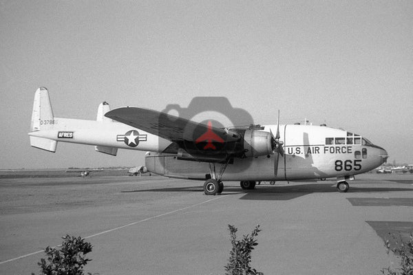 53-7865 Fairchild C-119, USAF, Haywood 1969
