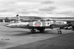 58-0674 Lockheed T-33A, USAF(474TFW), Oakland 1971