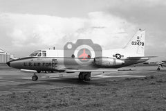 60-3478 North American T-39A, USAF, San Francisco 1967