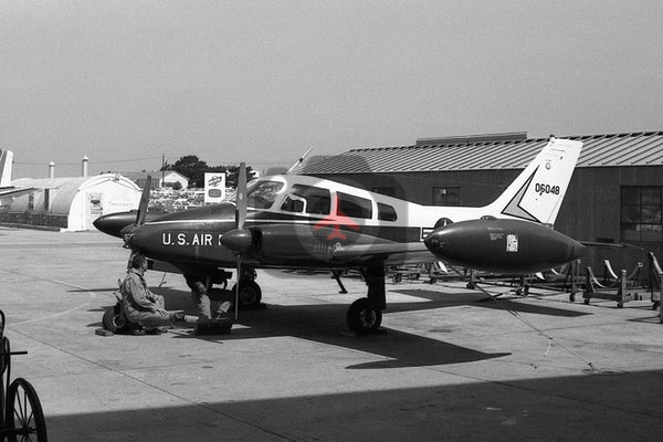 60-6048 Cessna U-3, USAF, Oakland 1970