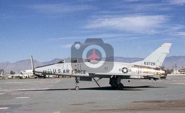 63729 North American F-100F, USAF, Davis Monthan