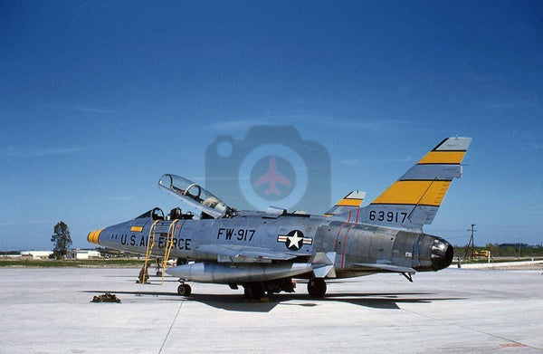 63917(FW-917) North American F-100F, USAF, 1960s