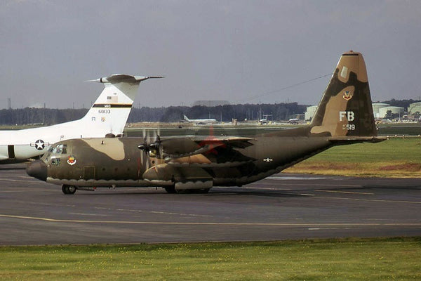64-519(FB) Lockheed C-130E, USAF, Frankfurt 1972