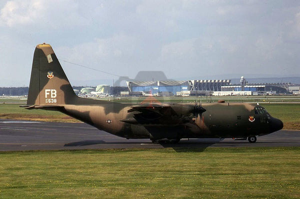 64-538(FB) Lockheed C-130E, USAF, Frankfurt 1972