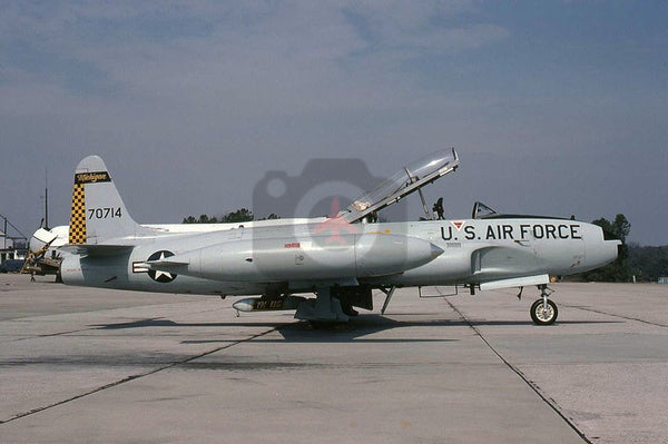 70714 Lockheed T-33A, Michigan ANG, Dobbins 1981