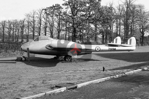 7199M De Havilland Vampire F.3, Wilmslow 1959