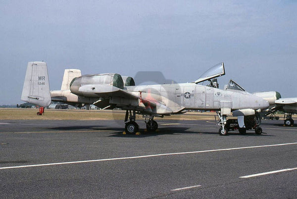 77-246(WR) Fairchild A-10A, USAF(81TFW), 1979