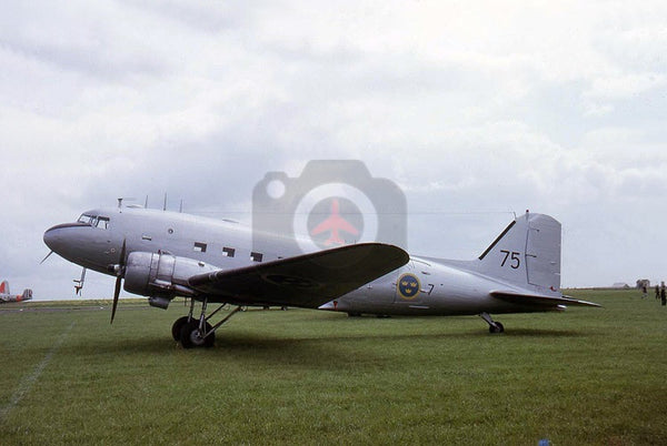 79007(7-75) Douglas C-47, Swedish AF, 1965