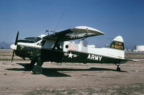 82071 De Havilland Canada U-6A Beaver, Utah NG, Davis Monthan 1978