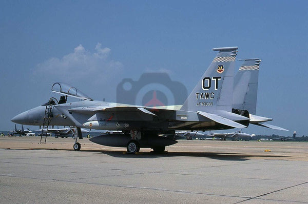 83-039(OT) McDonnell Douglas F-15C, USAF(4485TS), Langley 1987