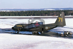 84001(71) Lockheed C-130E, Swedish AF(F7), Froson, 1978