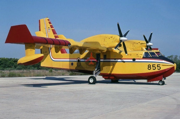 855 Canadair CL-415, Croatian AF, Zadar 2007