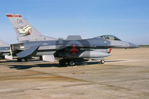 89-017(OK) General Dynamics F-16C, Oklahoma ANG, Washington 2009