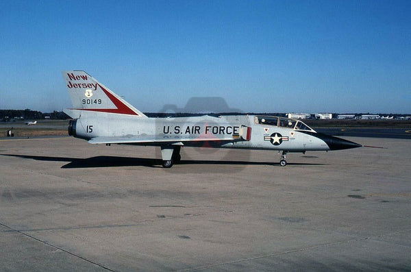 90149(15) Convair F-106B, New Jersey ANG, 1981
