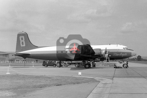 91996(8) Douglas C-54G, USN 'Blue Angels', Yeovilton 1965
