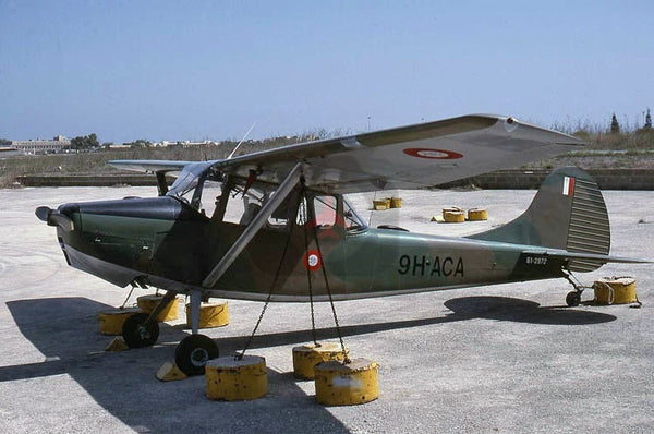 9H-ACA Cessna O-1E, Malta Air Squadron, Luqa 1994