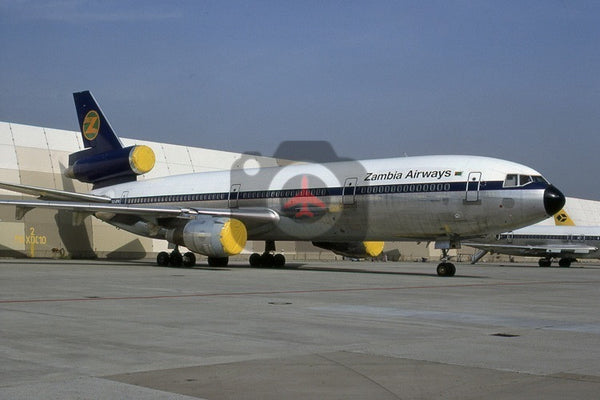 9J-AFN McDonnell Douglas DC-10-30, Zambia Airways, 1990