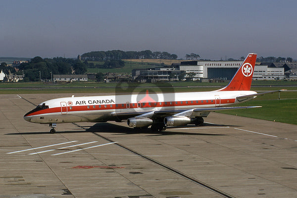CF-TJF Douglas DC-8-42, Air Canada, Prestwick