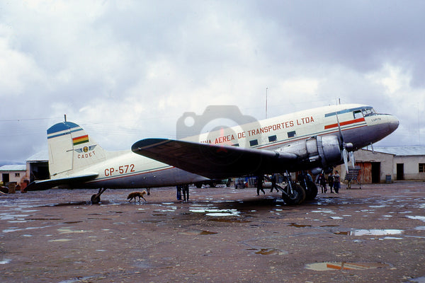 CP-572 Douglas DC-3, Compania Aerea de Transportes SA