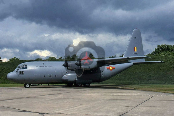 CR-880 Lockheed C-130K, Sri Lankan AF, Cambridge 2000