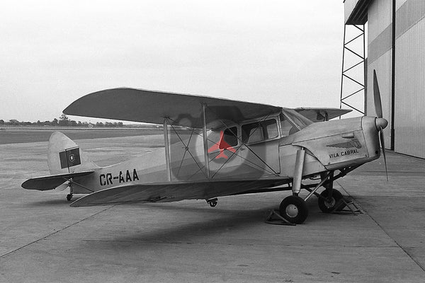 CR-AAA De Havilland DH87B Hornet Moth, Lourenco Marques 1974